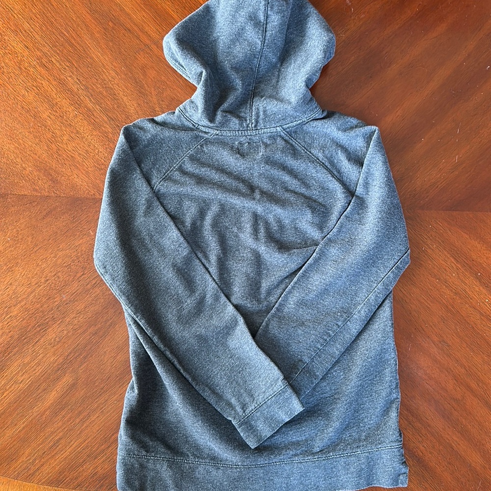 Mens Grey American Eagle Hoodie - Picture 2 of 3